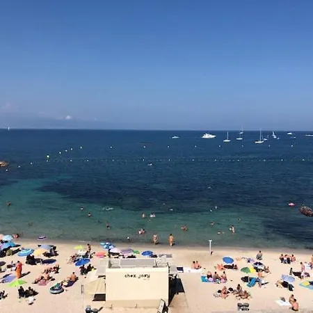 Front De Mer Studio Cap D'antibes Appartement *